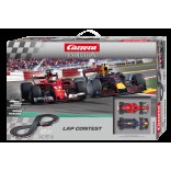 AUTORAMA ELÉTRICO CARRERA EVOLUTION LAP CONTEST PISTA DE 4,5M / 1:32 COM F1 FERRARI X F1 REDBULL CAR 20025233 CAR20025233